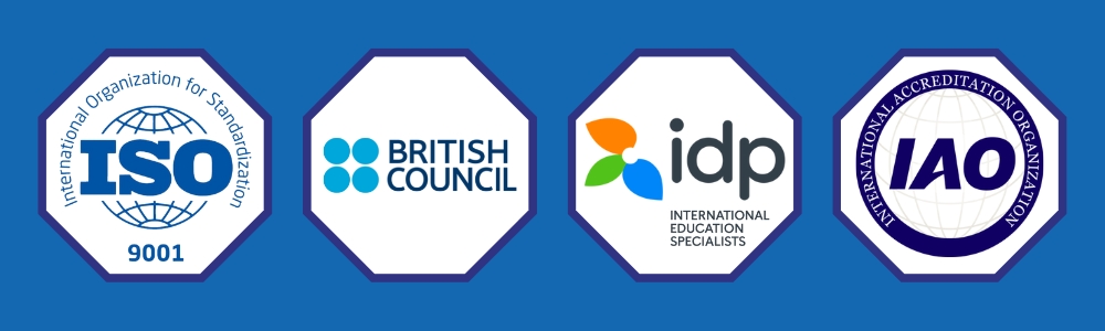 ABE Academy of British English idp Logo